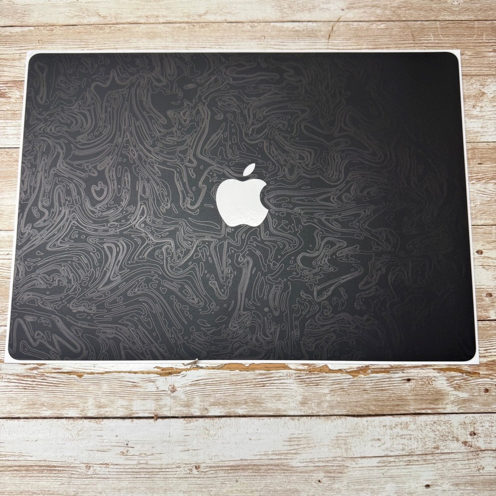 dbrand MacBook Air 13 2022- Present Skin Triple Black Holo 2 piece Vinyl Decal
